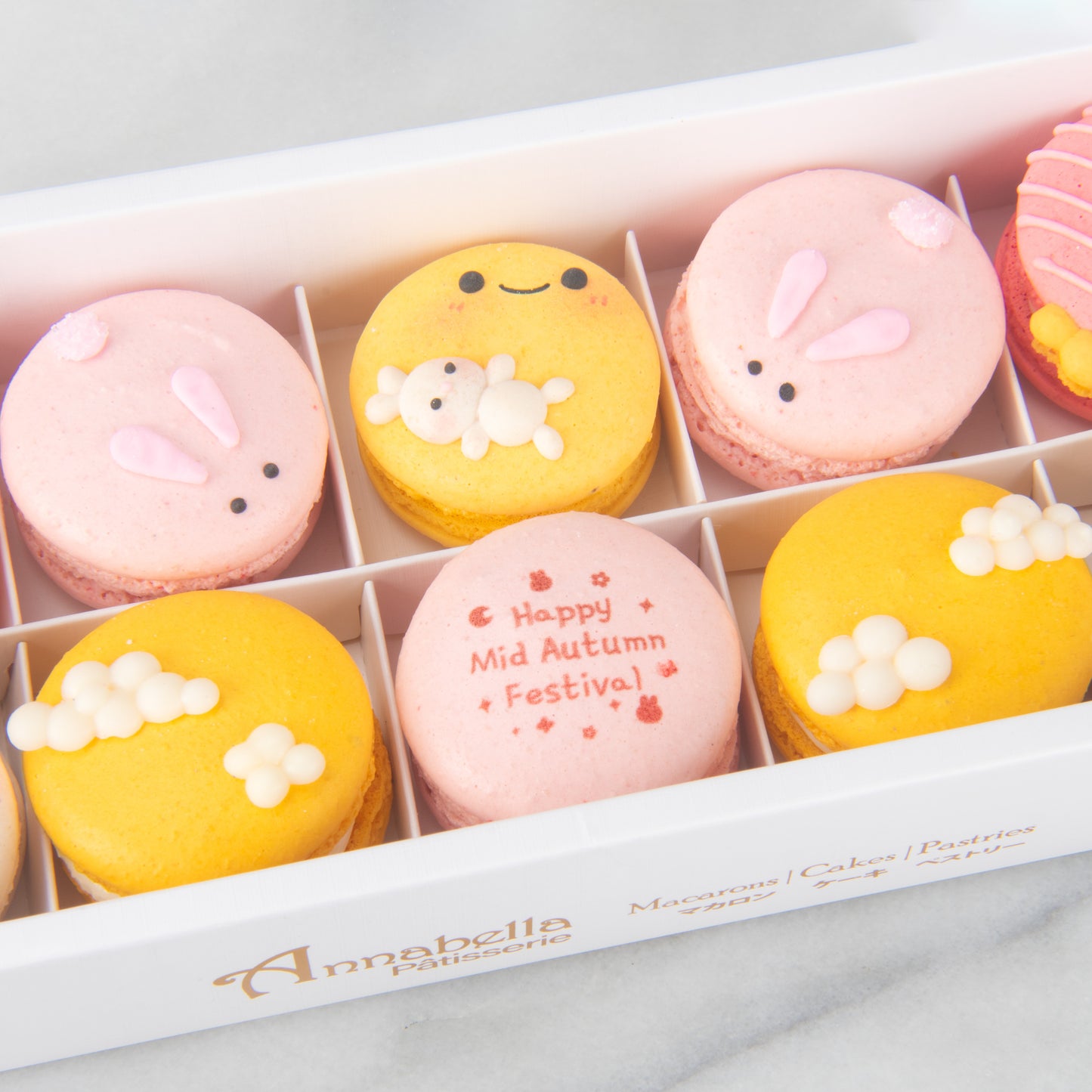 Happy Mid Autumn | 10in1 Sweet Moonlight Macaron | $45.80 Nett