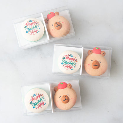 Happy Teacher's Day | 2in1 Teacher Capy Macaron | $8.80 Nett