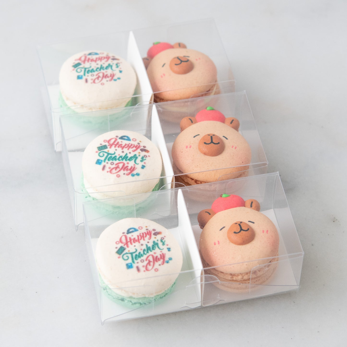 Happy Teacher's Day | 2in1 Teacher Capy Macaron | $8.80 Nett