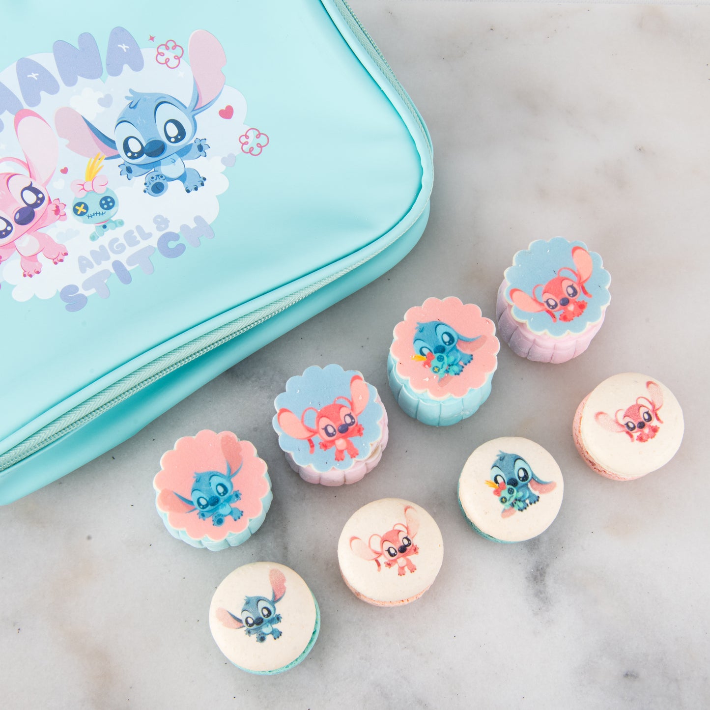Happy Mid Autumn | Disney Stitch Snowskin Mooncake 4+4pcs Set | FREE Stitch Bag | $108 (u.p)