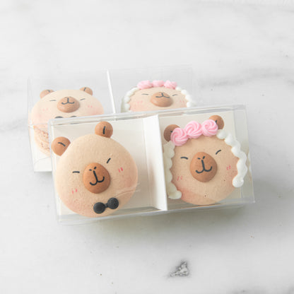 2in1 Love in the Air Capybara Macarons (Inspired by Yurong) | $8.80 Nett