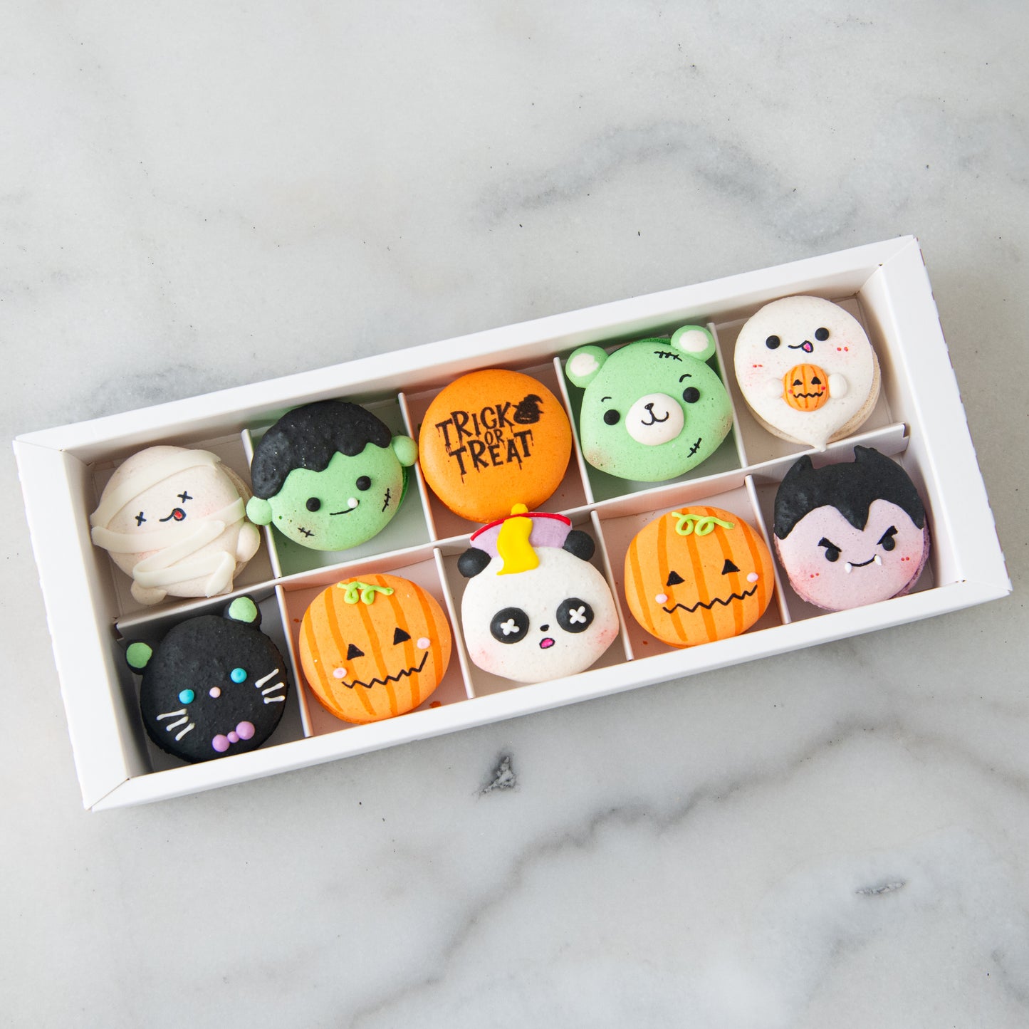 Happy Halloween | 10in1 Wicked Monster Bites Macaron | $45.80 Nett