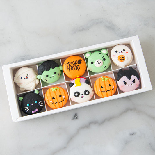 Happy Halloween | 10in1 Wicked Monster Bites Macaron | $45.80 Nett
