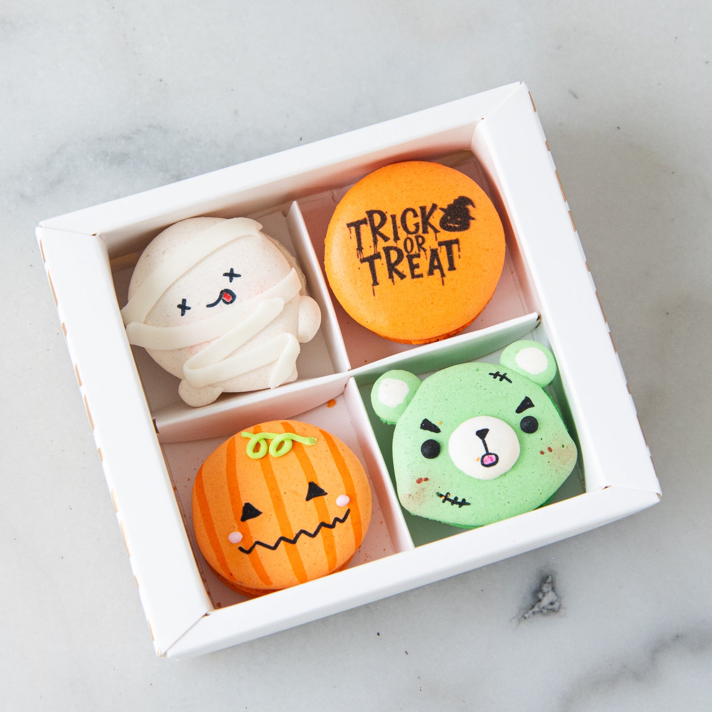Happy Halloween | 4in1 Haunted Bites Macaron | $13.90 Nett