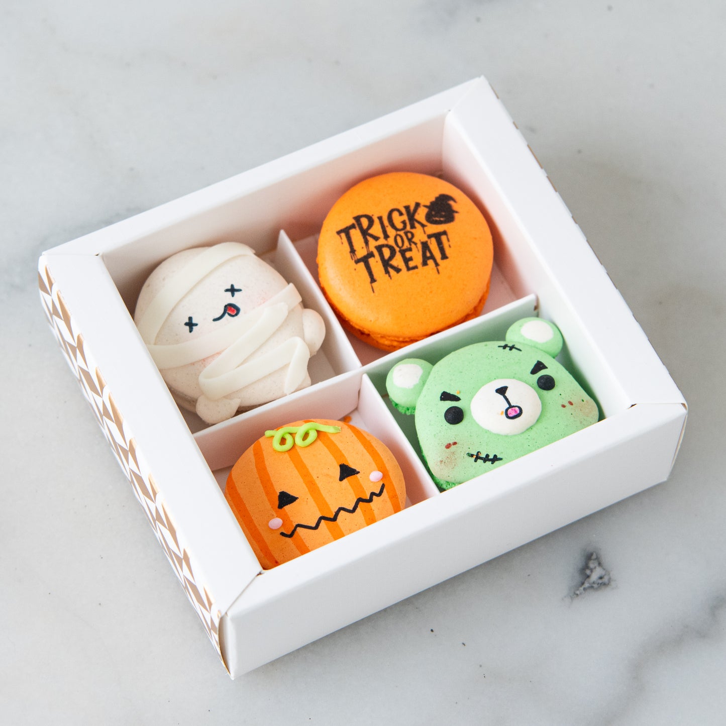 Happy Halloween | 4in1 Haunted Bites Macaron | $13.90 Nett