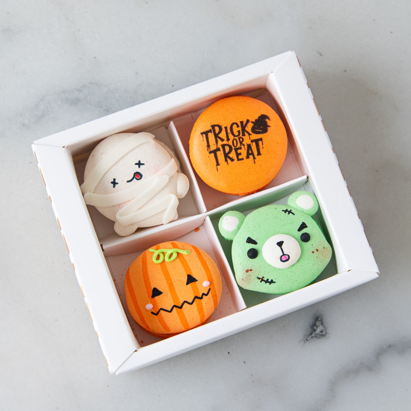 Happy Halloween | 4in1 Haunted Bites Macaron | $13.90 Nett