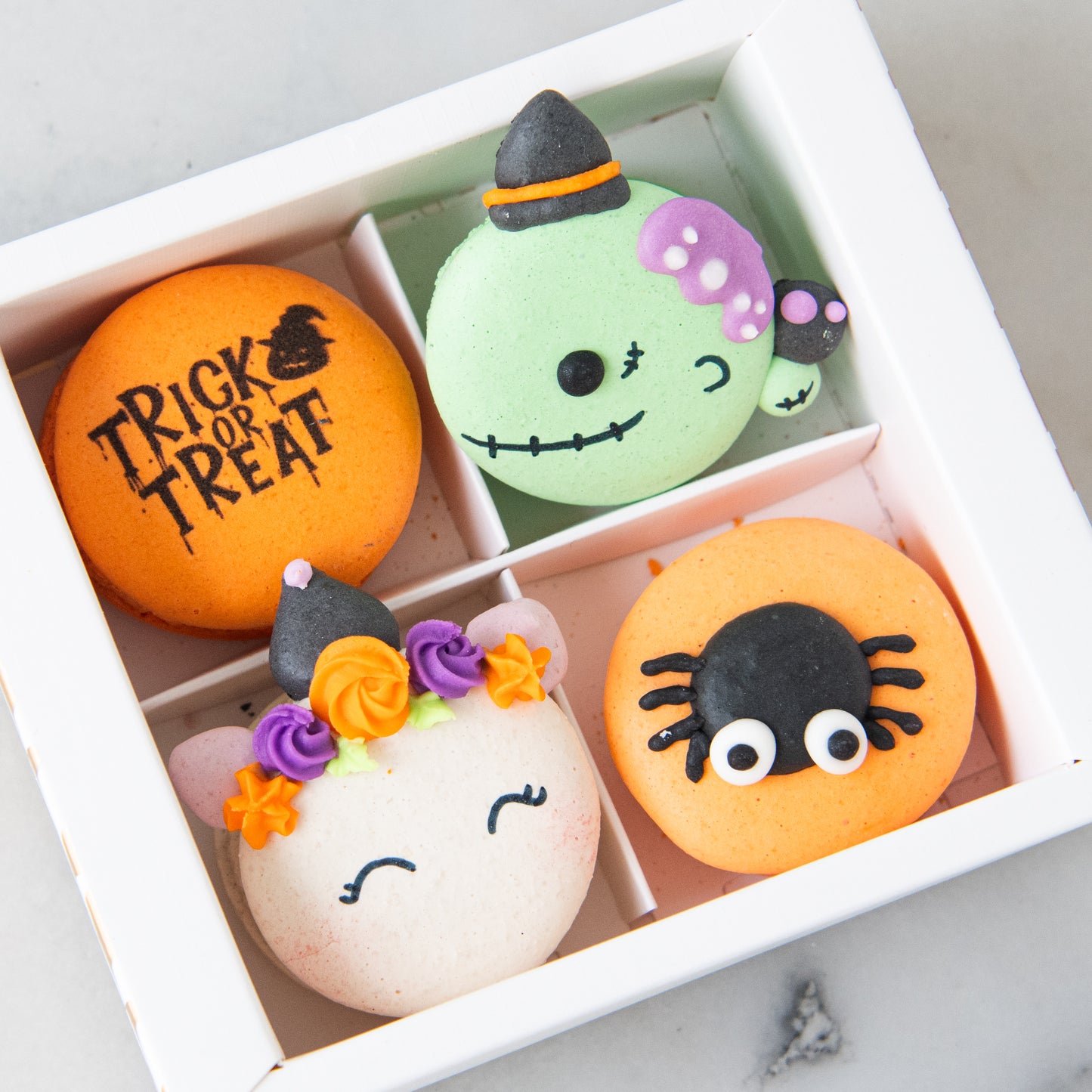 Happy Halloween | 4in1 Bewitching Bites Macaron | $13.90 Nett