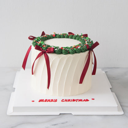 Ho ho ho! Merry Christmas | Winter Wonderland Christmas 6inch Cake | $198 Nett