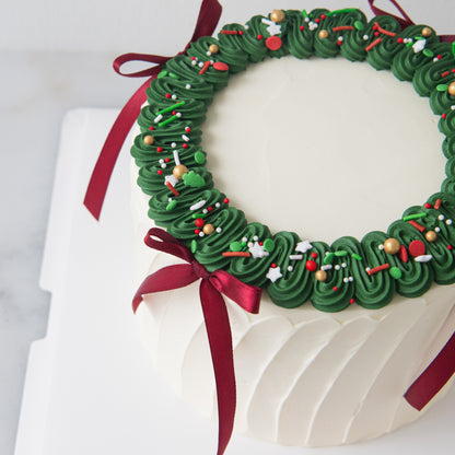 Ho ho ho! Merry Christmas | Winter Wonderland Christmas 6inch Cake | $198 Nett