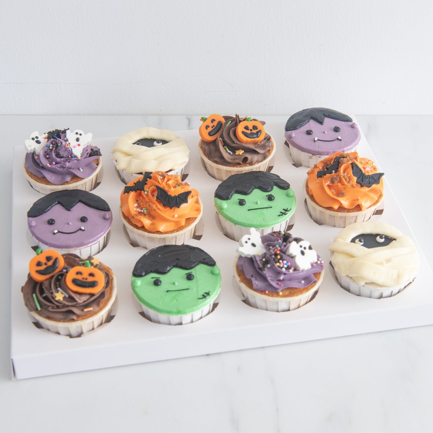 Happy Halloween | 12pcs Terrifyingly Cute Cupcake Set | $65.80 Nett