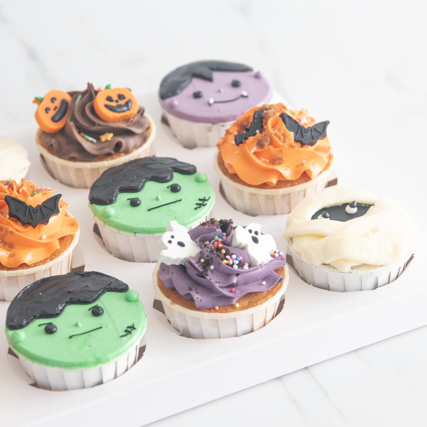 Happy Halloween | 12pcs Terrifyingly Cute Cupcake Set | $65.80 Nett