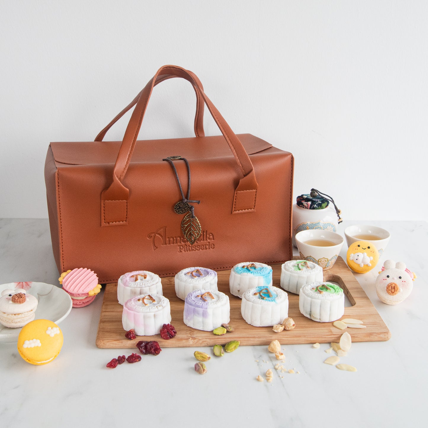 Happy Mid Autumn | Limited Edition Snowskin Truffle Mooncakes 8 pcs set ($88 each) | $108 (u.p.)