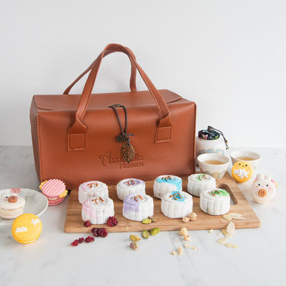 Happy Mid Autumn | Limited Edition Snowskin Truffle Mooncakes 8 pcs set ($88 each) | $108 (u.p.)