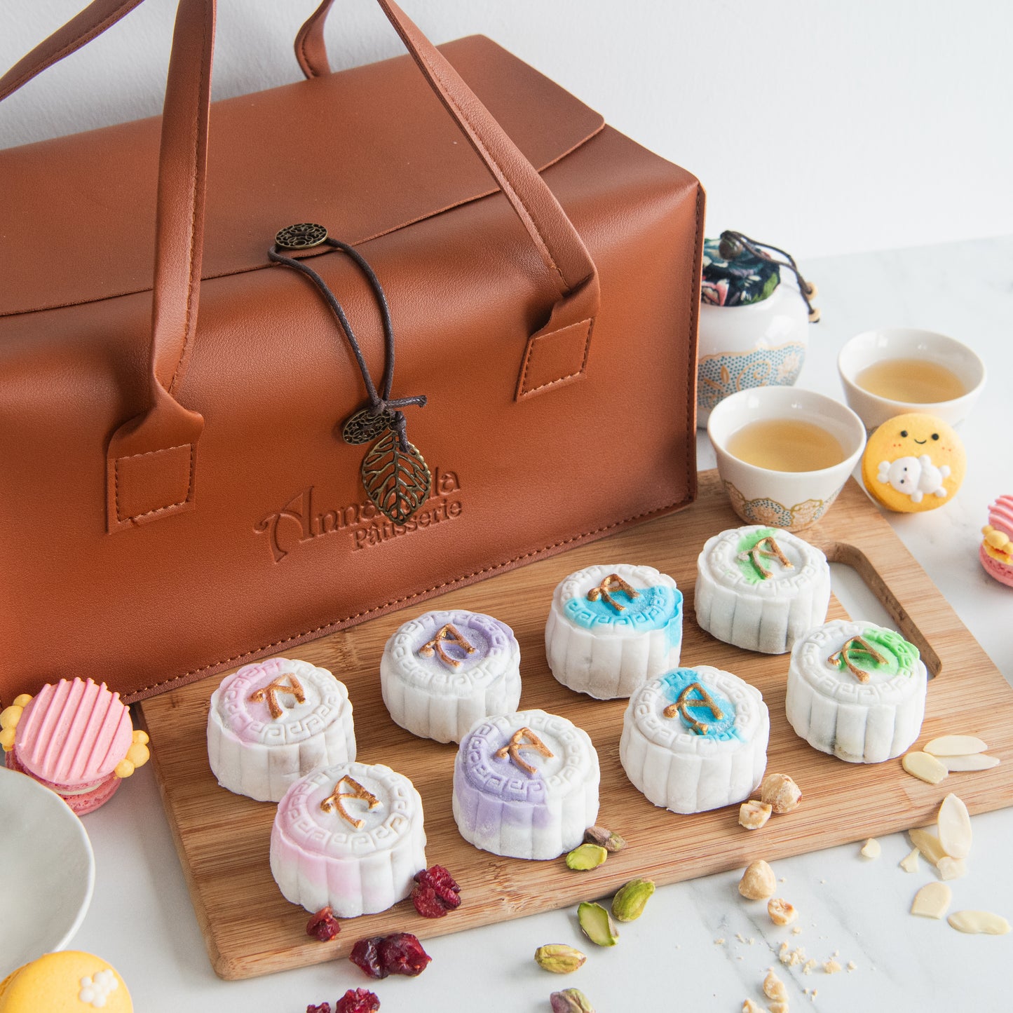 Happy Mid Autumn | Limited Edition Snowskin Truffle Mooncakes 8 pcs set ($88 each) | $108 (u.p.)