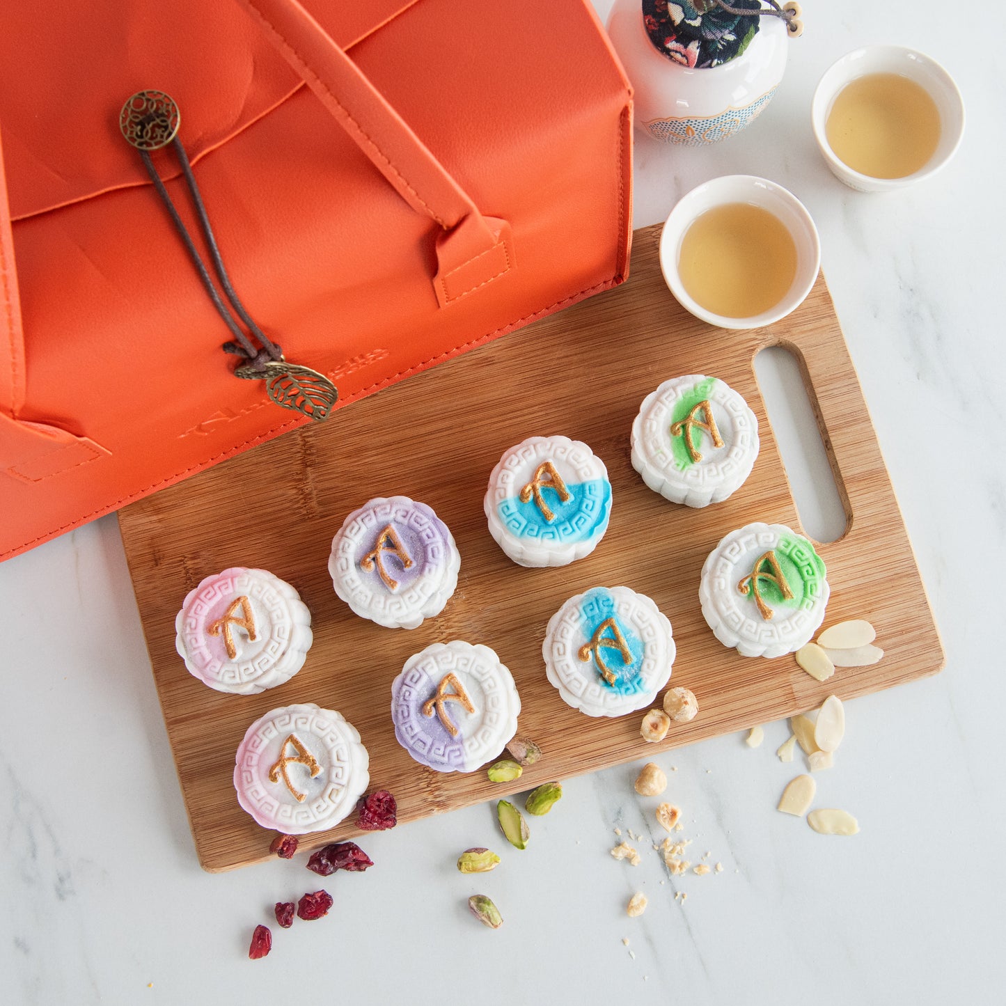 Happy Mid Autumn | Limited Edition Snowskin Truffle Mooncakes 8 pcs set ($88 each) | $108 (u.p.)