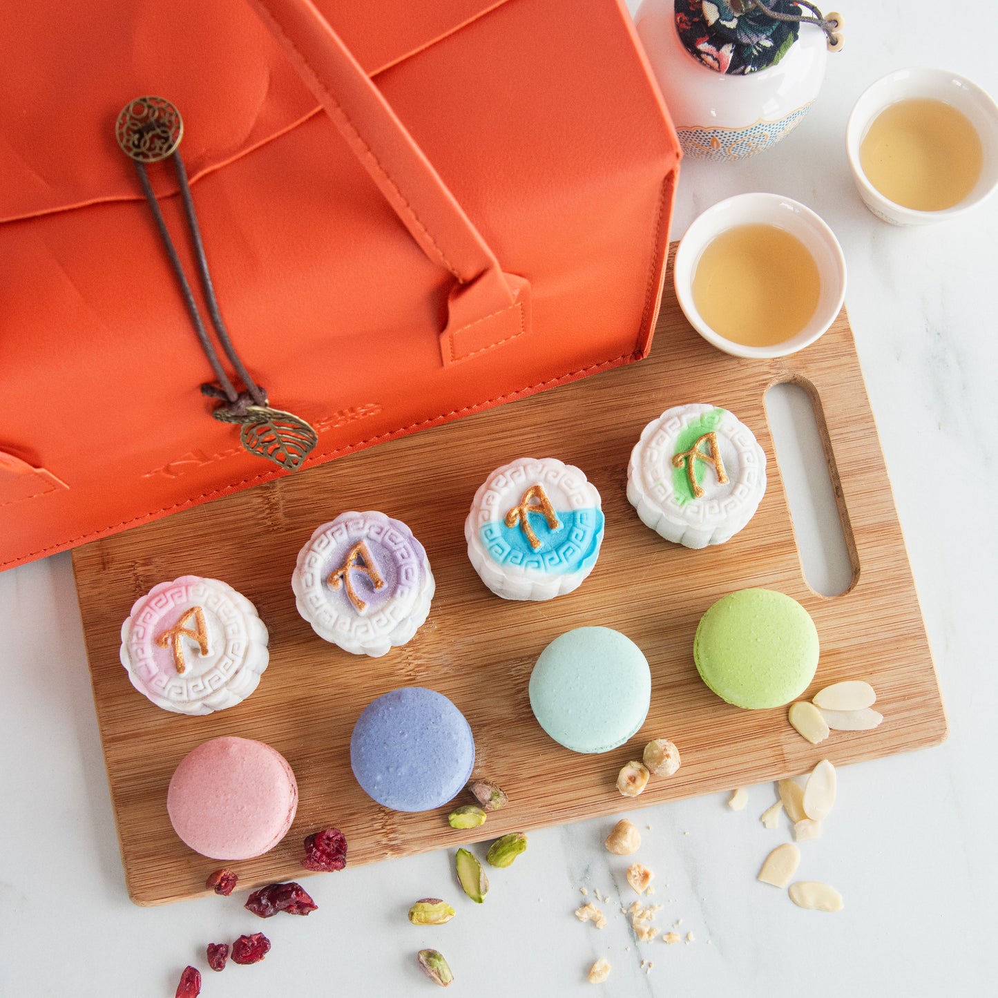 Happy Mid Autumn | Limited Edition Snowskin Truffle Mooncakes 4+4 pcs Set | $88 (u.p.)