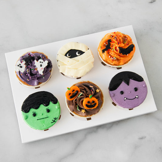 Happy Halloween | 6pcs Monstrously Cute Cupcake Set | $45.80 Nett