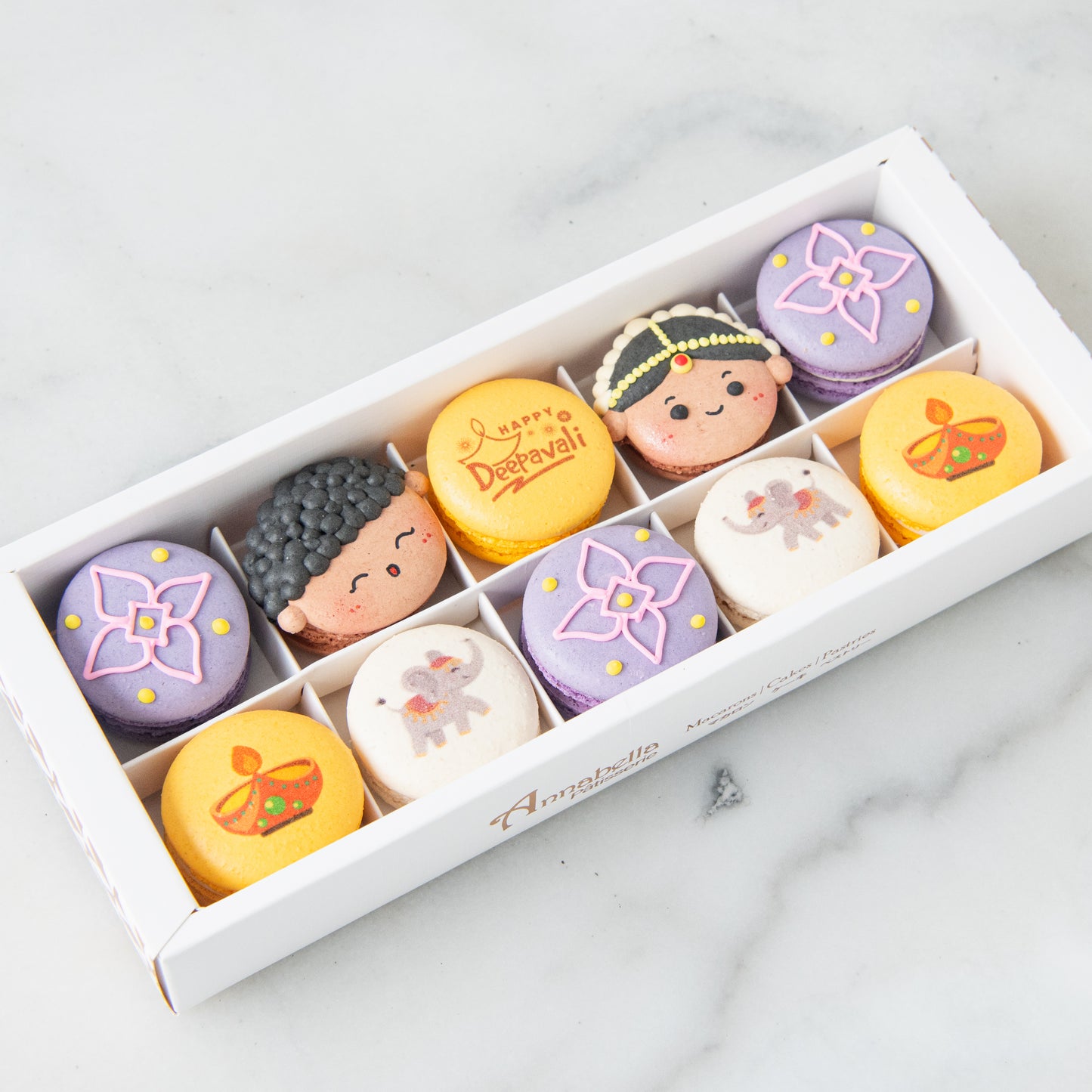 Happy Deepavali | Sweet Memories 10in1 Macarons set | $39.90 Nett