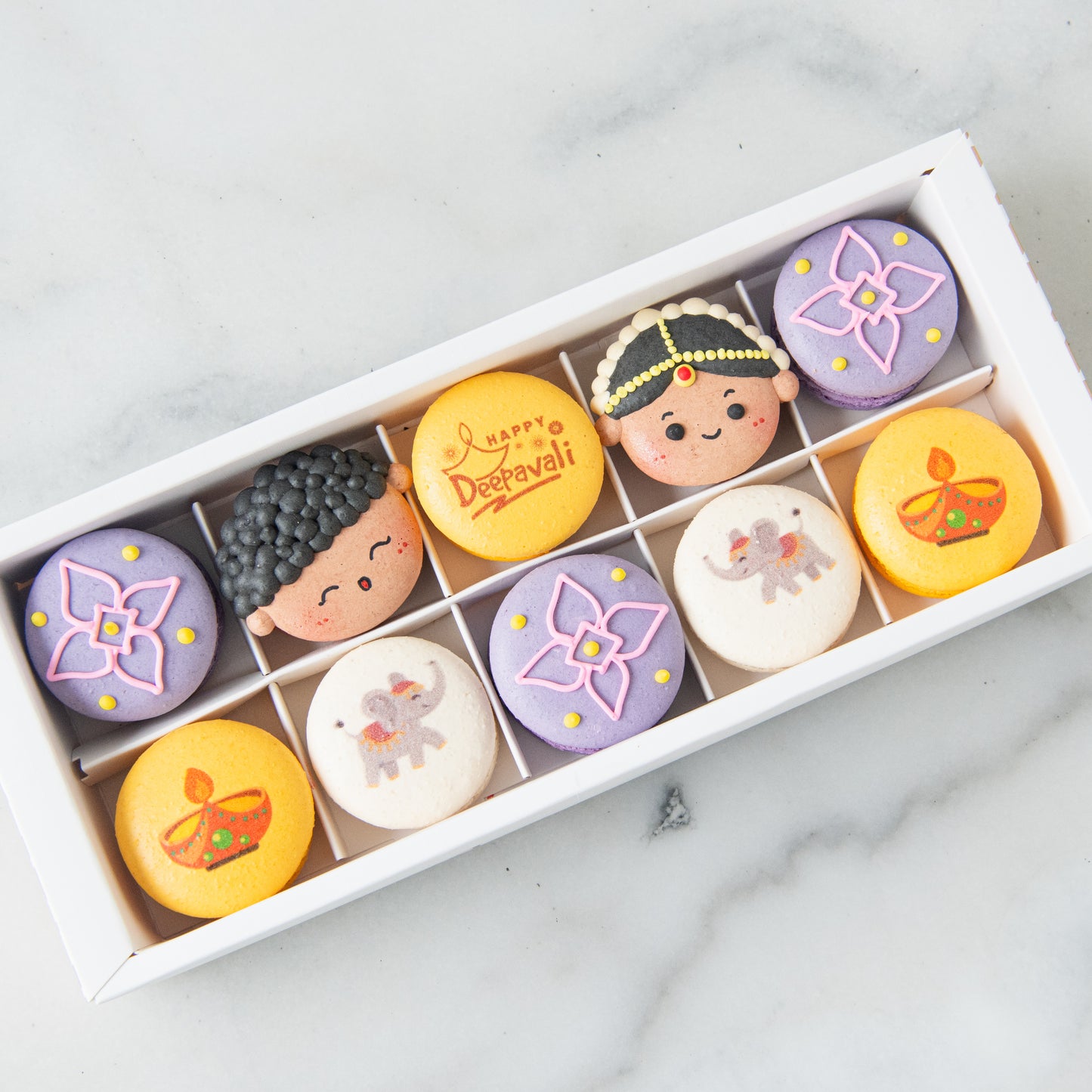 Happy Deepavali | Sweet Memories 10in1 Macarons set | $39.90 Nett