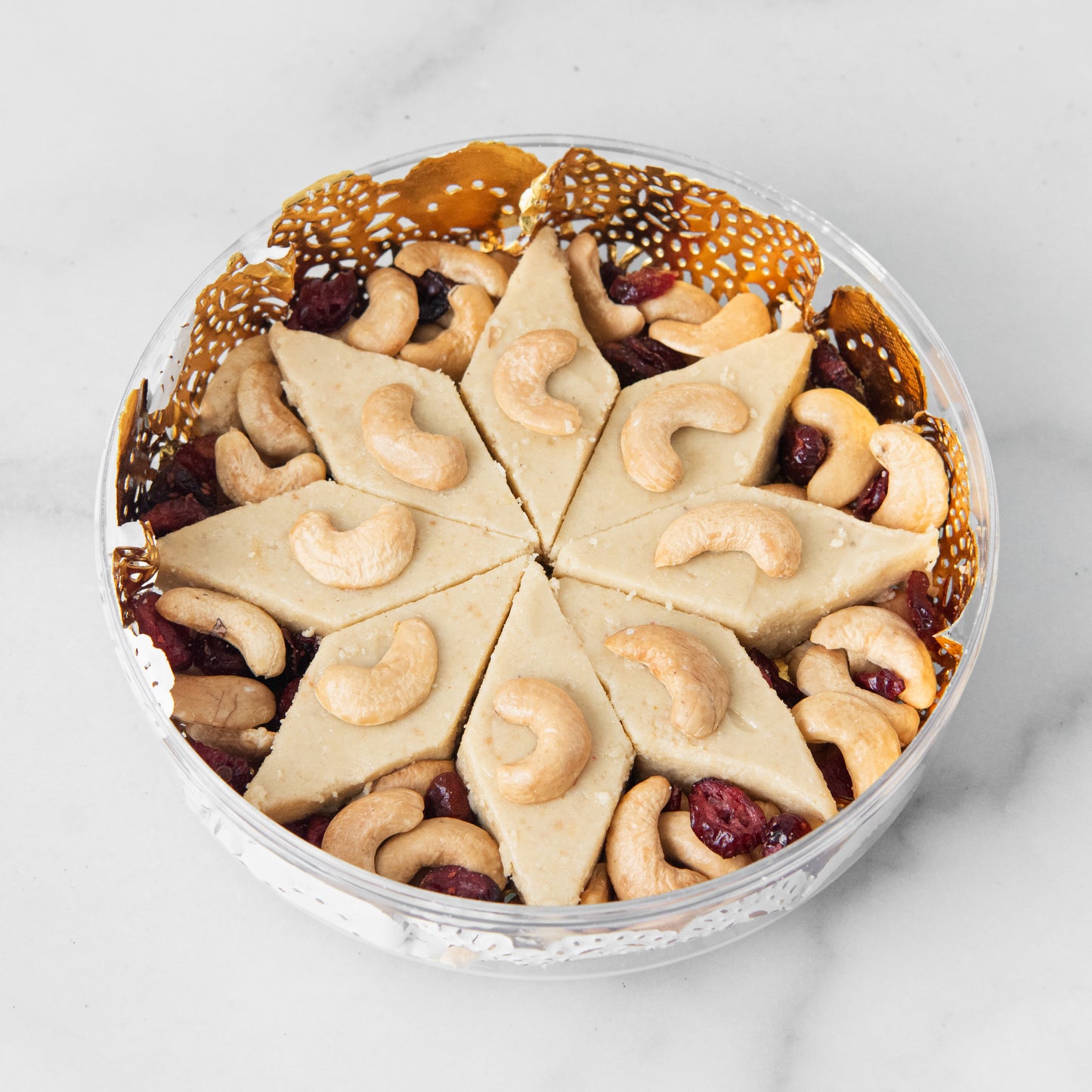 Eggless* | Happy Deepavali | 8pcs Good Fortune Eggless kaju katli | $18.80 Nett