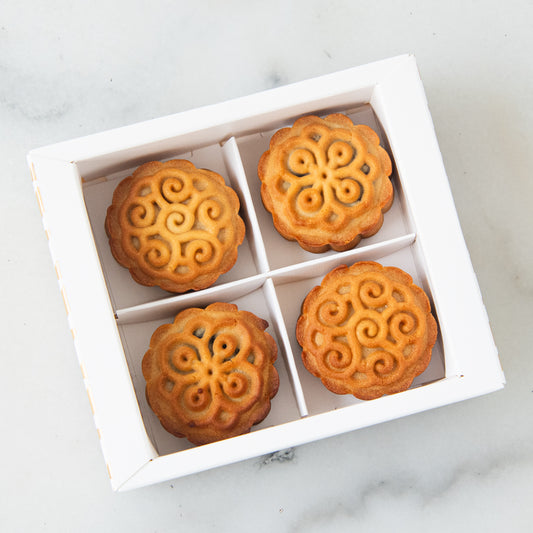 Happy Mid Autumn | 4in1 Mini Baked Traditional Mooncake | $9.90 Nett