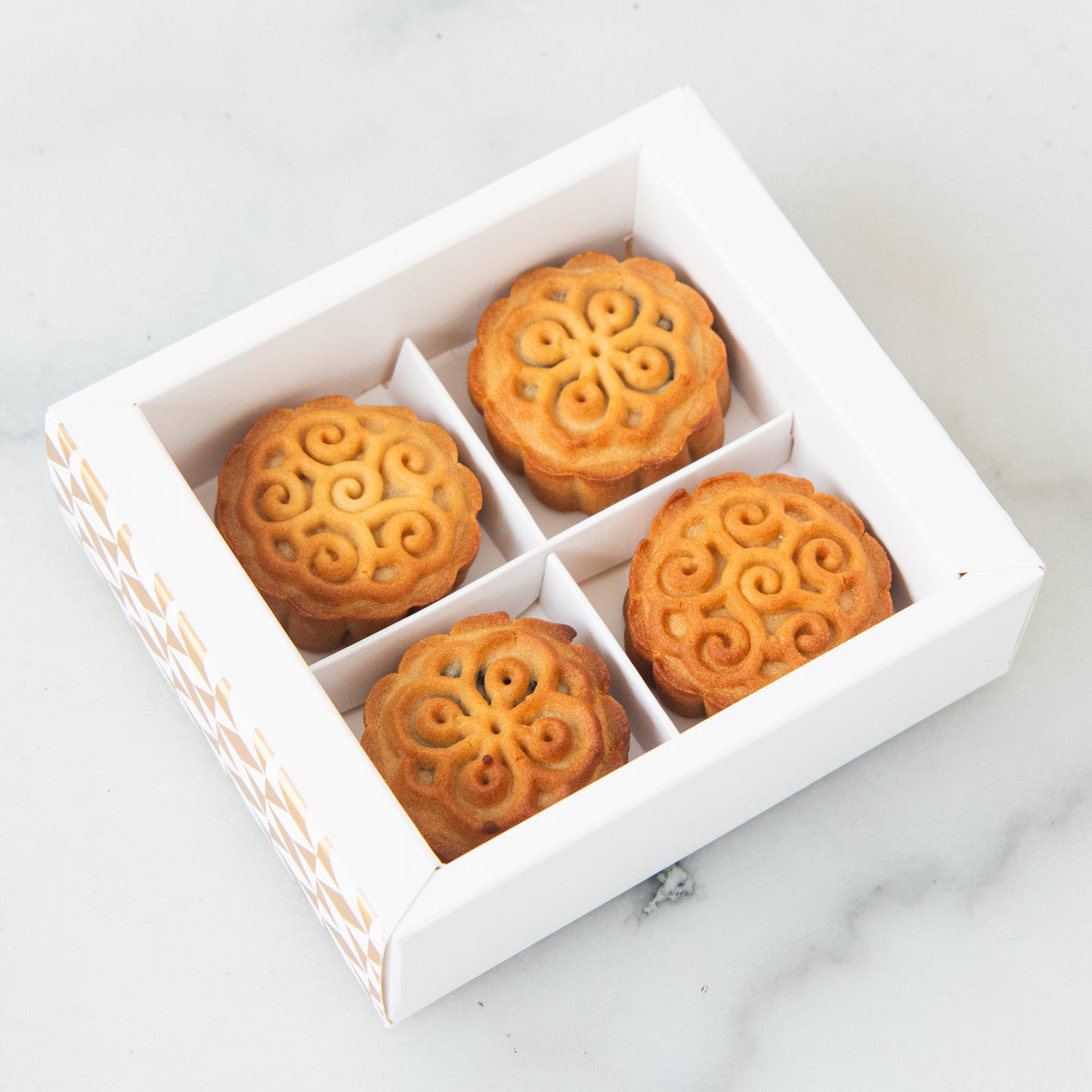 Happy Mid Autumn | 4in1 Mini Baked Traditional Mooncake | $9.90 Nett