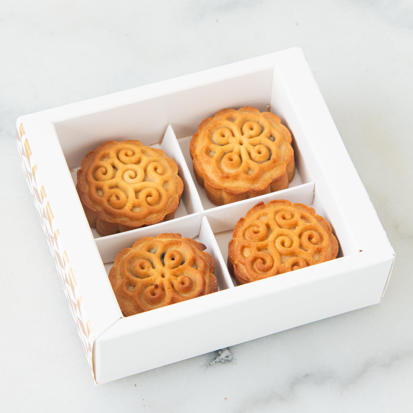 Happy Mid Autumn | 4in1 Mini Baked Traditional Mooncake | $9.90 Nett