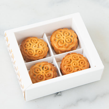 Happy Mid Autumn | 4in1 Mini Baked Traditional Mooncake | $9.90 Nett
