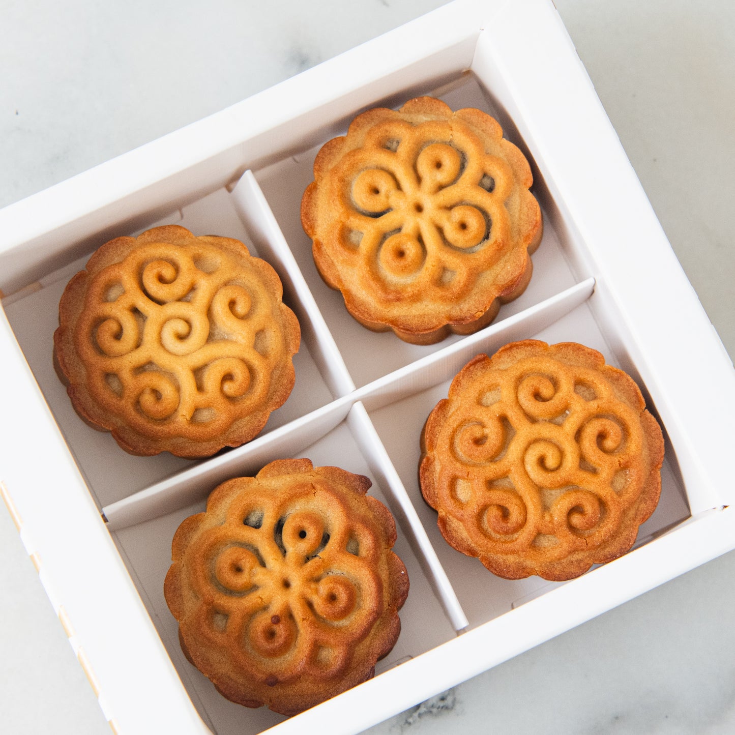 Happy Mid Autumn | 4in1 Mini Baked Traditional Mooncake | $9.90 Nett