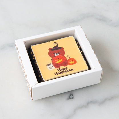 Happy Halloween | Pawlloween Bear Petite Brownie 8x8 | $9.80 Nett