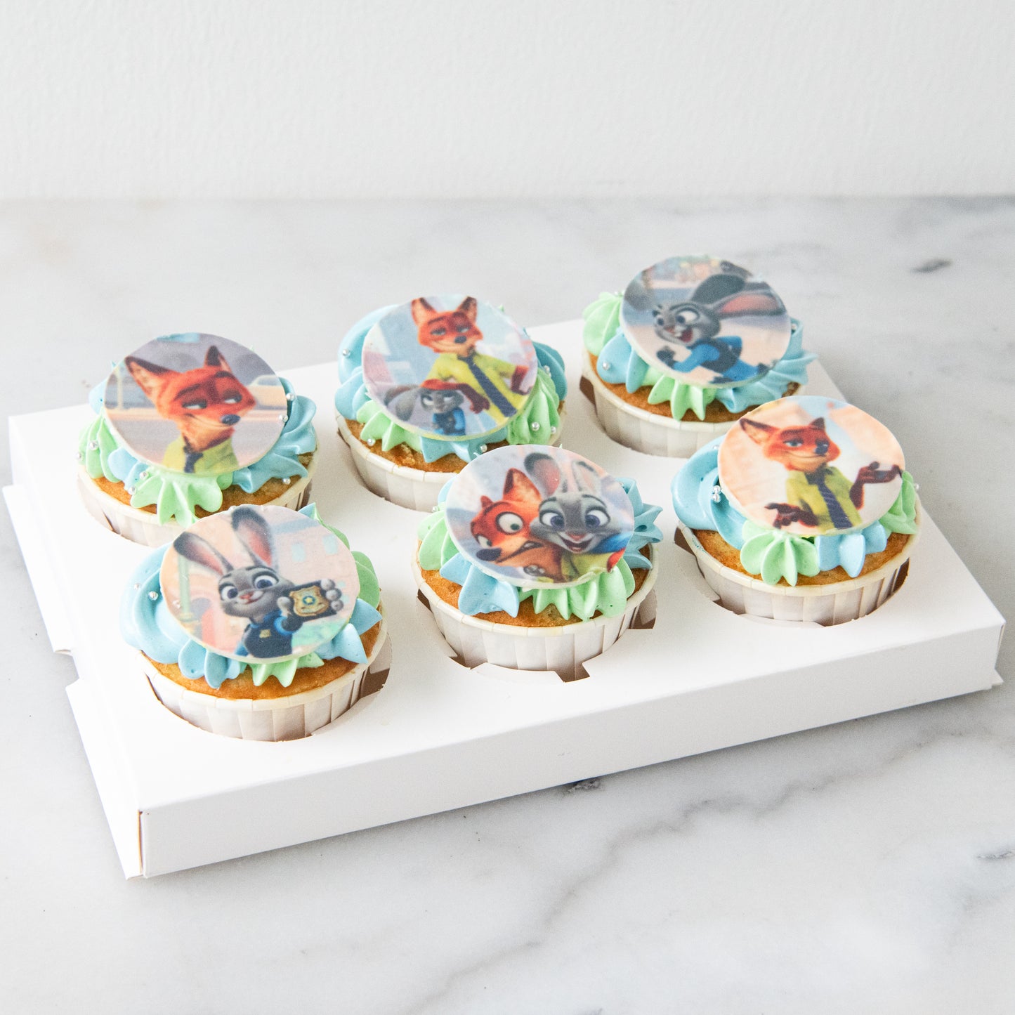 Disney Zootopia 6pcs Cupcake | $38.80 Nett