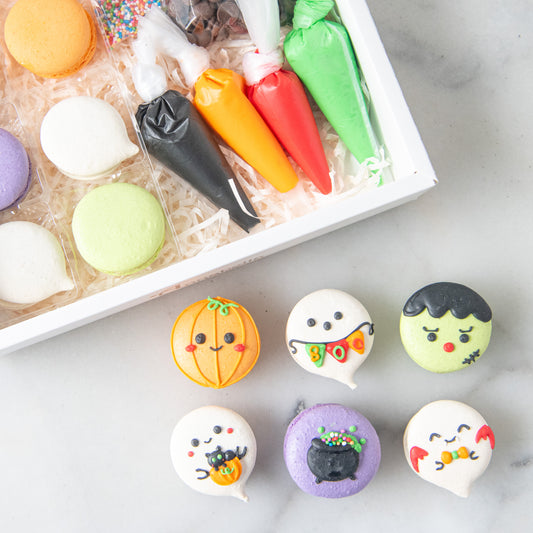 Happy Halloween | Halloween DIY Macaron Set | $19.90 Nett only