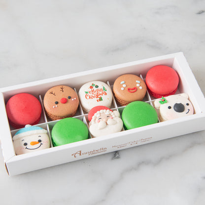 Ho ho ho! Merry Christmas | 10in1 Holiday Delight Macaron | $39.90 Nett