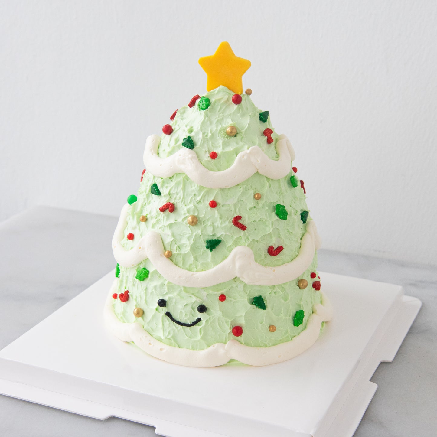 Ho ho ho! Merry Christmas | Christmas Tree 5inch Cake | $198 Nett