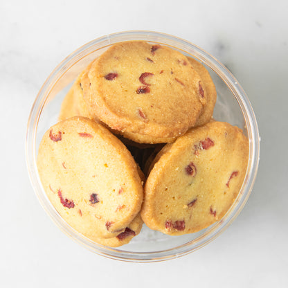 Happy New Year! | Small Orange Cranberry Shortbread Cookies | $13.80 Nett