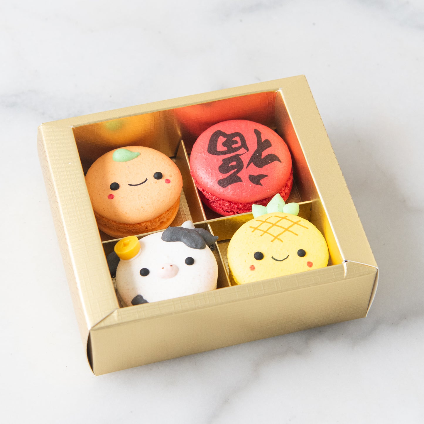 Happy New Year! | 4in1 Diligent Ox 牛 in Gift Box | $15.80 Nett