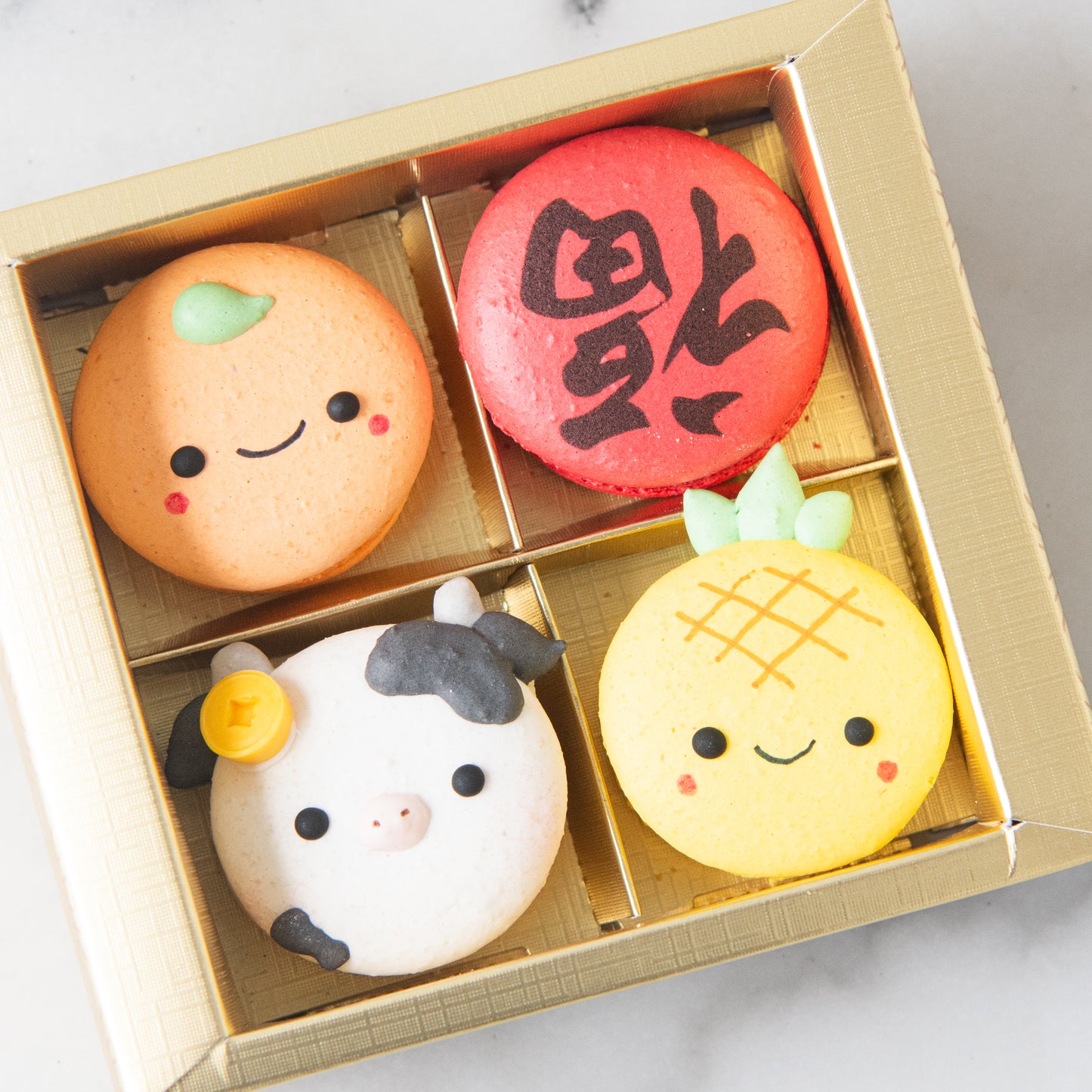 Happy New Year! | 4in1 Diligent Ox 牛 in Gift Box | $15.80 Nett