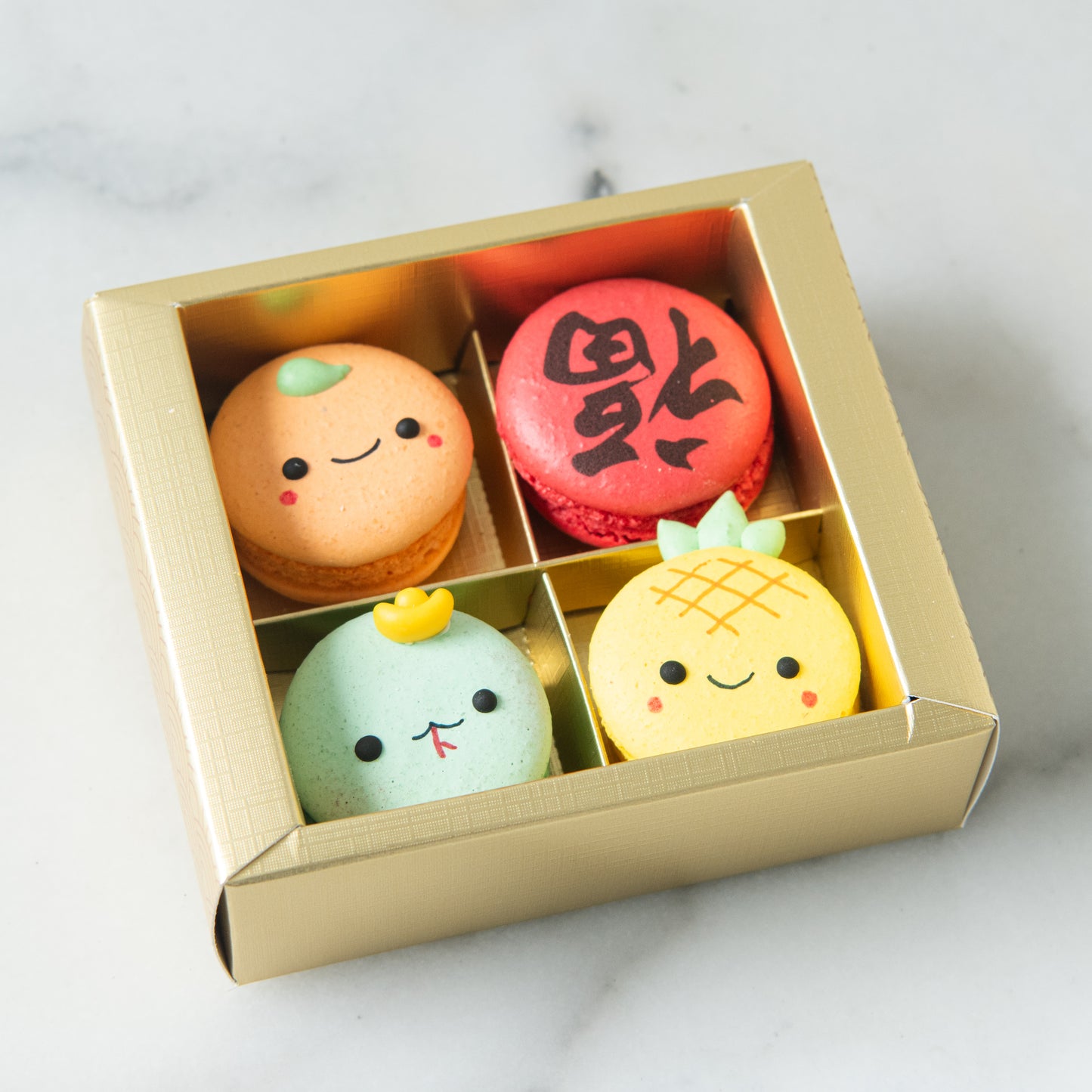Happy New Year! | 4in1 Wise Snake Macaron 蛇 in Gift Box | $15.80 Nett