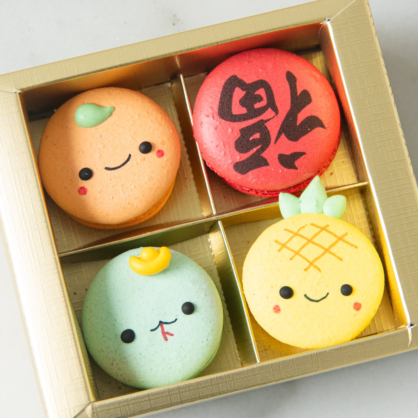 Happy New Year! | 4in1 Wise Snake Macaron 蛇 in Gift Box | $15.80 Nett