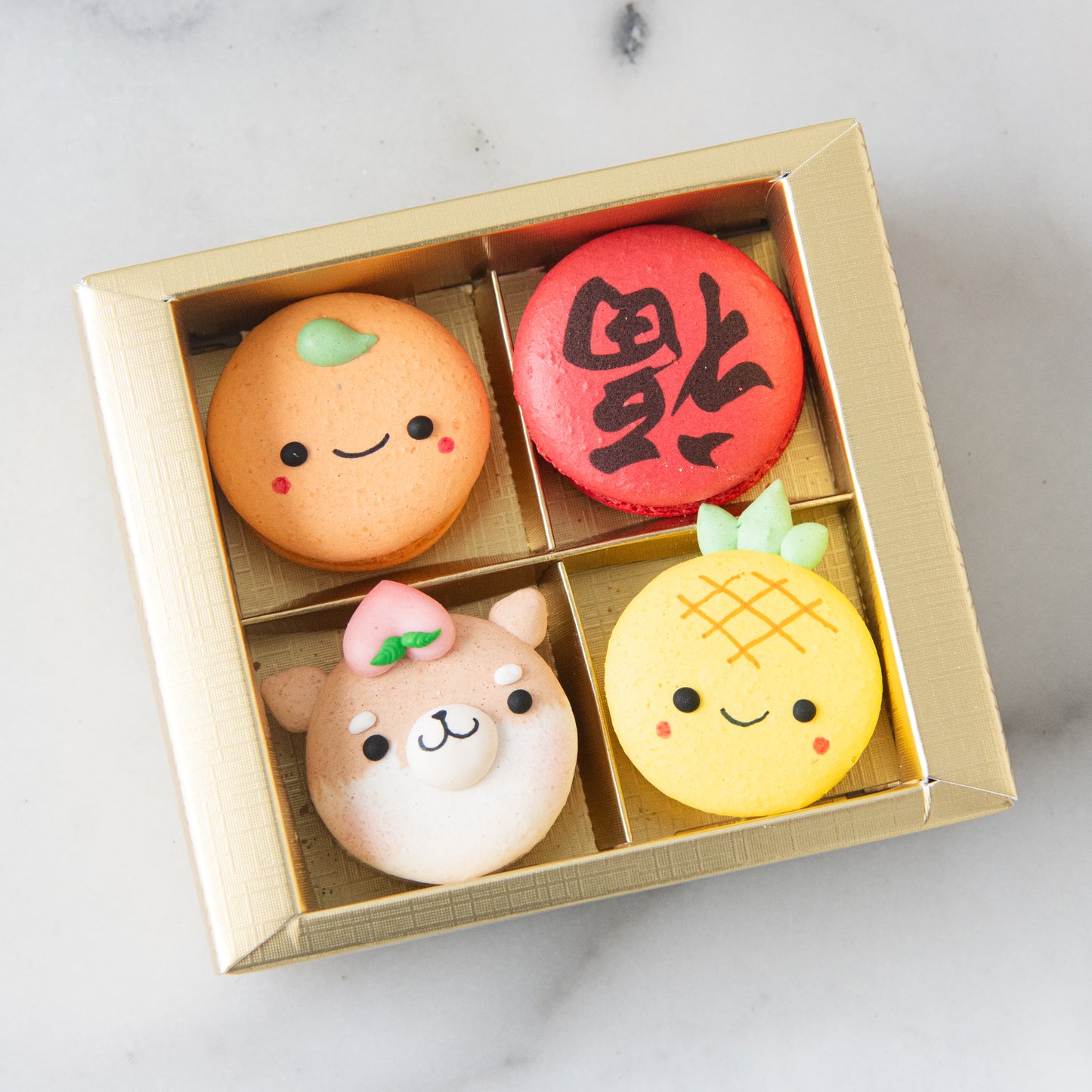 Happy New Year! | 4in1 Lovely Dog 狗 in Gift Box | $15.80 Nett