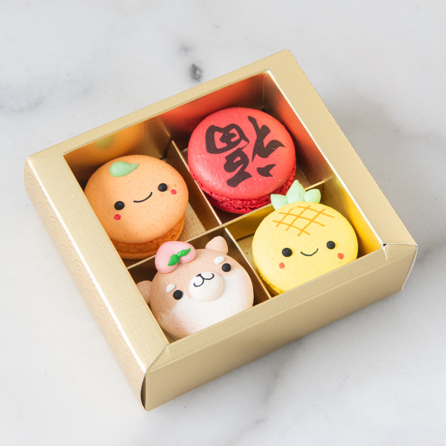 Happy New Year! | 4in1 Lovely Dog 狗 in Gift Box | $15.80 Nett