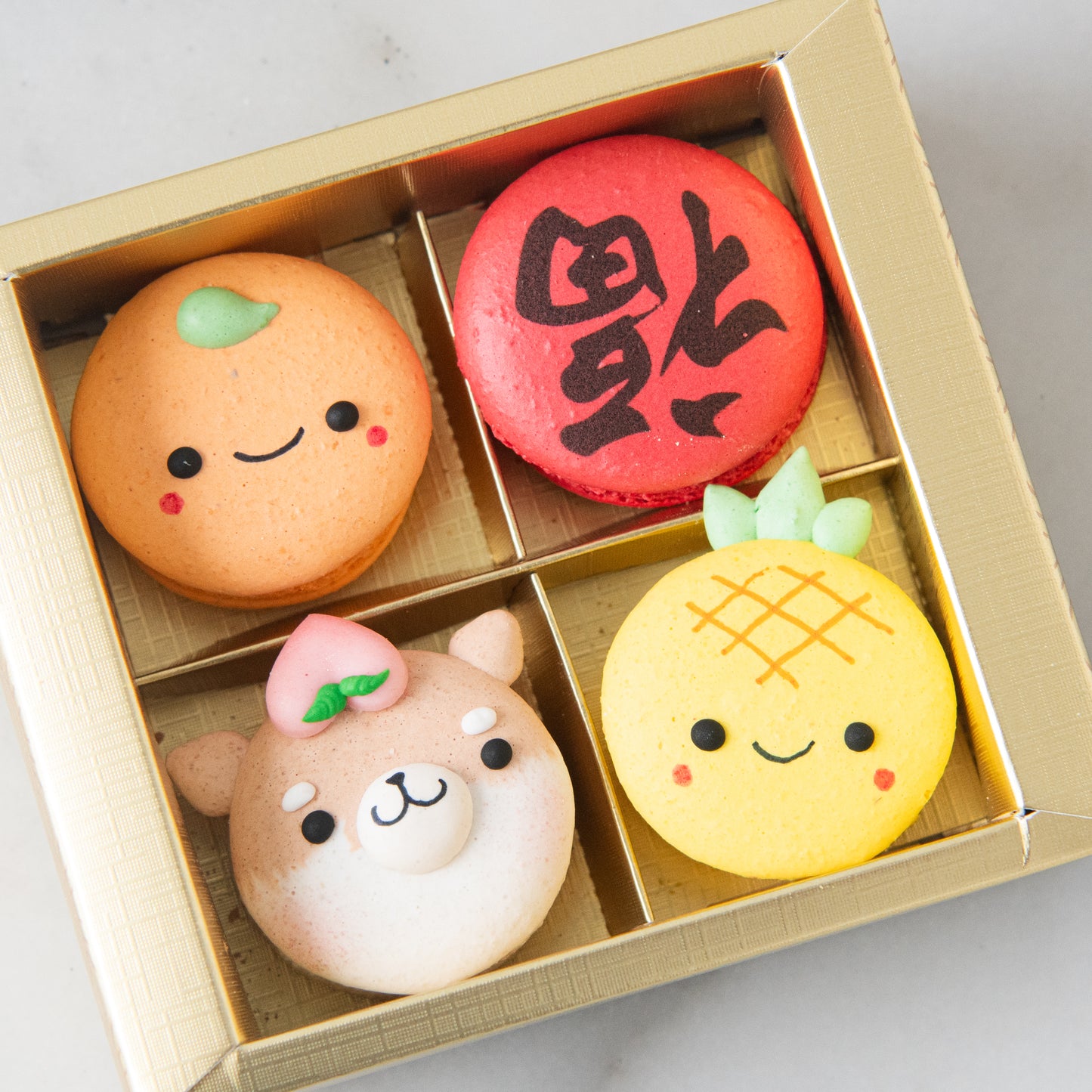Happy New Year! | 4in1 Lovely Dog 狗 in Gift Box | $15.80 Nett