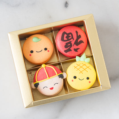 Happy New Year! | 4in1 Lucky Boy Macarons | $15.80 Nett
