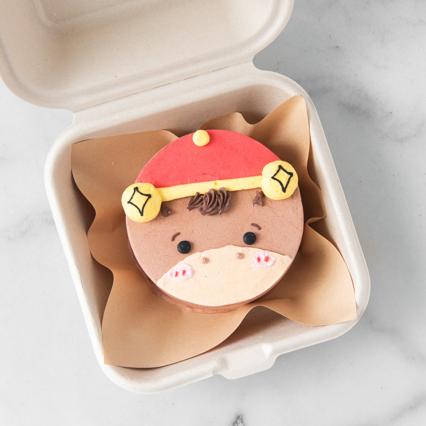 Happy New Year! | Prosperous Horse Bento Cake | $28.90 Nett