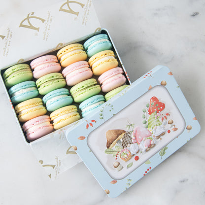Ho Ho Ho! Merry Christmas | 16in1 Classic Macaron Tin Box | $29.90 Nett