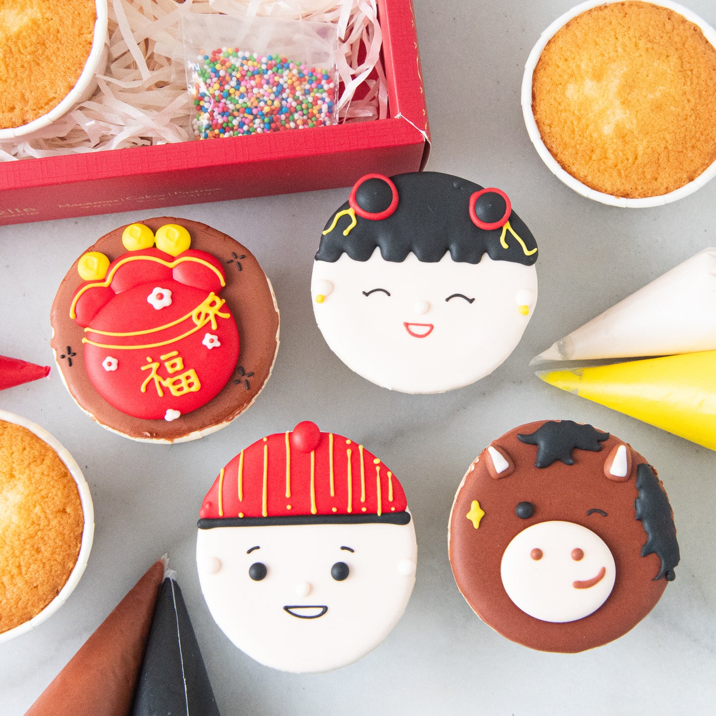 Happy New Year! | Prosperous DIY Cupcakes | $21.90 Nett only