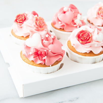 Happy Valentine's Day! | Six sweet kisses 6in1 Cupcake | $38.80 Nett