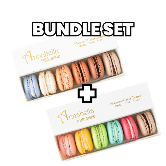 Bundle Set | 6pcs P1 Macarons + 6pcs P2 Macarons | $25.80 Nett