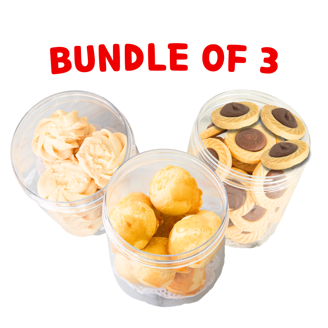 Happy New Year! | Bundle Of 3 Cookies Set | $33 Nett Only