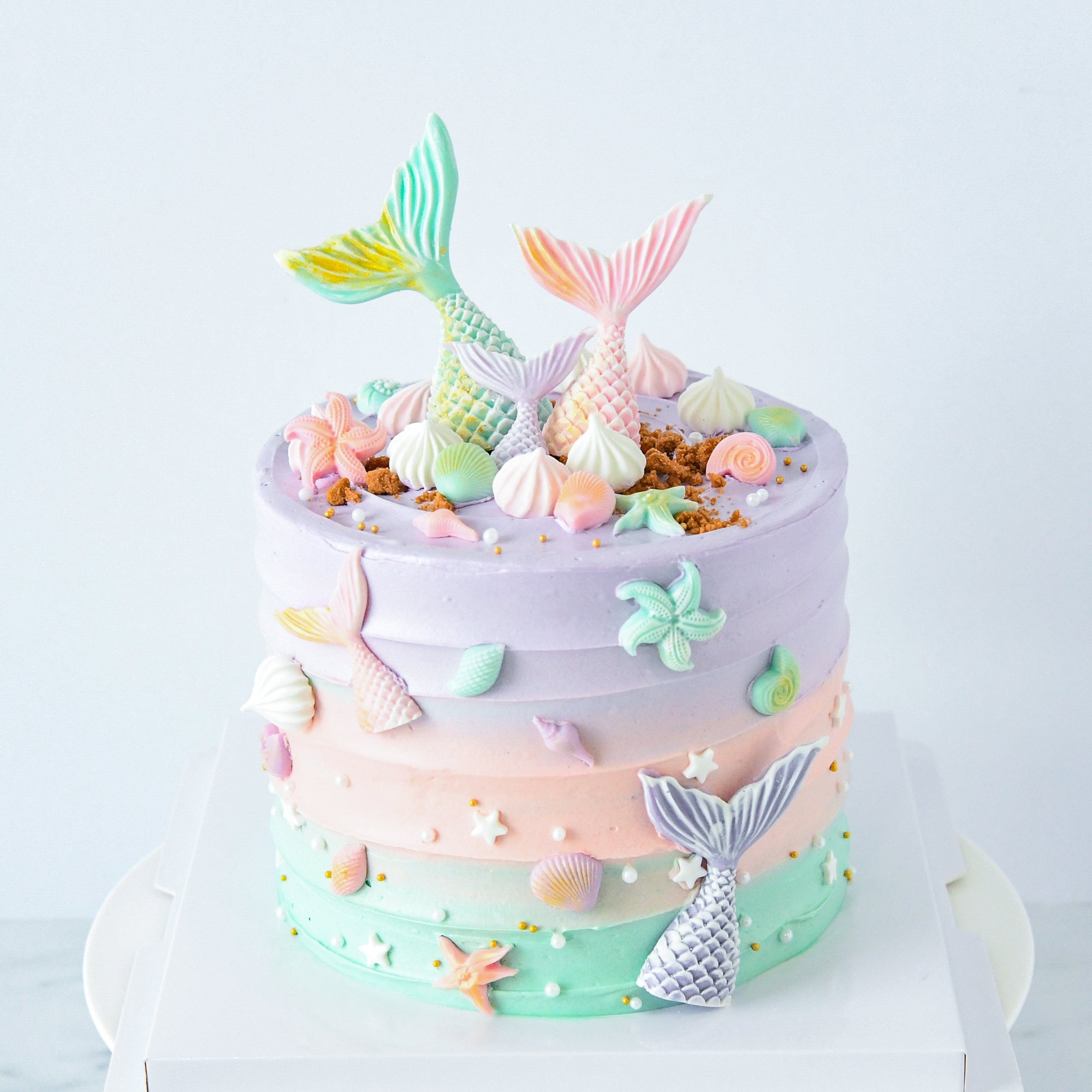 Customized Cake-Underwater Mermaid Dream Cake – Annabella Patisserie  Macarons